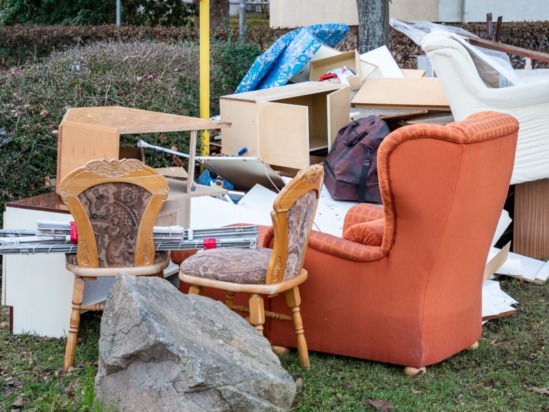 Outdoor Furniture Disposal in Roseville, CA