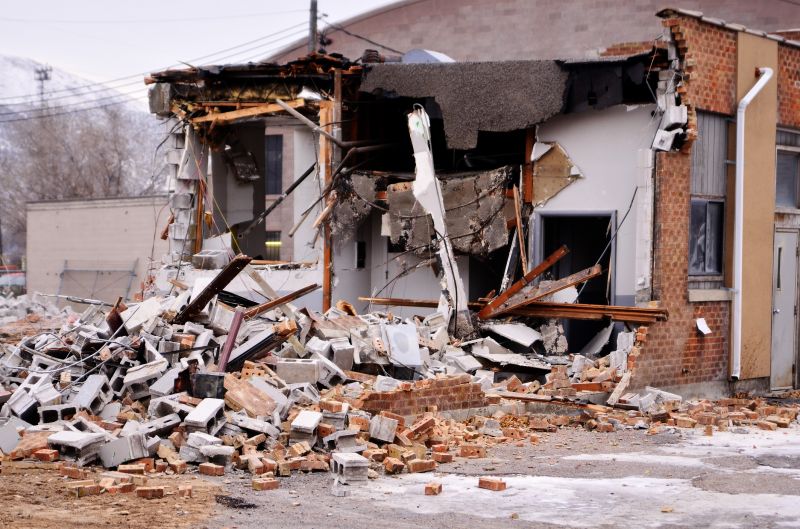 House Wrecking in Cypress, TX